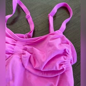 Skims hot pink bodysuit